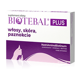 Biotebal Plus włosy , skóra , paznokcie 30 tabletek