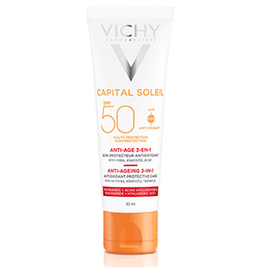 Vichy Capital Soleil Anti Ageing Krem przeciwstarzeniowy do twarzy SPF 50+ 50ml