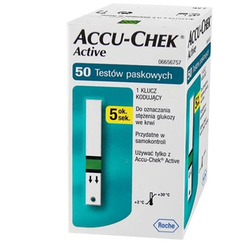 Accu-Chek Active paski testowe do glukometru 50 sztuk