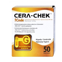 Cera-check paski testowe do glukometru 50 sztuk