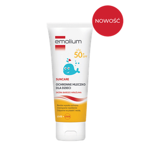 EMOLIUM SUNCARE OCHRONNE MLECZKO DLA DZIECI SPF 50+ 125ML