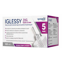 Iglessy Igły do penów 31G 0,25 x 5 mm 100 sztuk