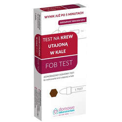Test na krew utajoną w kale FOB TEST 1 sztuka