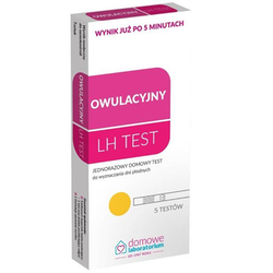 Test Owulacyjny LH TEST 5 pasków testowych