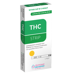 Test THC Strip do wykrywania THC w moczu 1sztuka