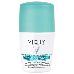 Vichy Antyperspirant w kulce 48H przeciw śladom na ubraniach 50ml