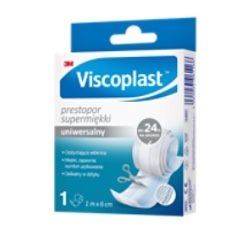Viscoplast Prestopor Supermiękki plaster do cięcia 1 m x 6 cm