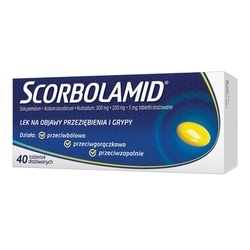 Scorbolamid drażetki 40 sztuk