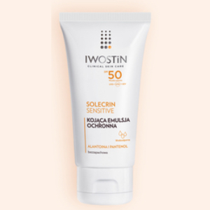 Iwostin SPF 50+ Solecrin Sensitive Emulsja ochronna 100ml