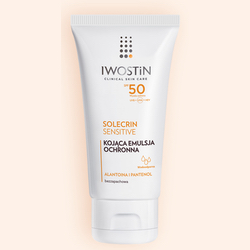 Iwostin SPF 50+ Solecrin Sensitive Emulsja ochronna 100ml