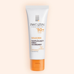 Iwostin SPF 50+ Solecrin Nawilżający krem ochronny 50ml