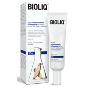 Bioliq 55+ Krem intensywnie liftingujący do skóry oczu, ust, szyi i dekoltu 30ml