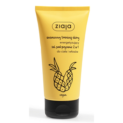 Ziaja Ananas Energetyzujący żel pod prysznic do ciała i włosów 160ml