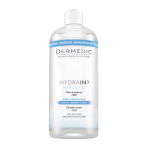 Dermedic Hydrain3 Płyn micelarny H2O 500ml