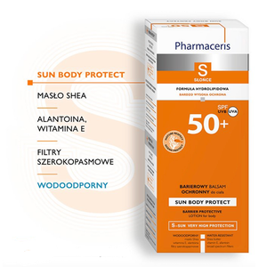 Pharmaceris SUN BODY PROTECT Barierowy balsam ochronny SPF 50+ do ciała 150ml