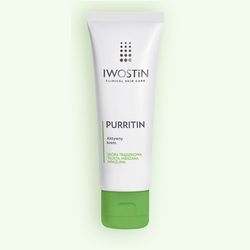 Iwostin Purritin Aktywny krem do skóry tłustej i trądzikowej 40ml DATA 30.09.2025