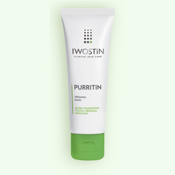 Iwostin Purritin Aktywny krem do skóry tłustej i trądzikowej 40ml