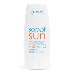 Ziaja Sopot Sun Krem antyoksydacyjny SPF 50+ 50ml