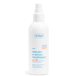 Ziaja Sopot Sun Mleczko nawilżające w sprayu SPF30 170ml