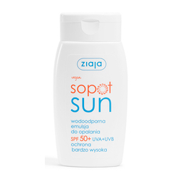 Ziaja Sopot Sun Emulsja do opalania SPF 50+ 125ml