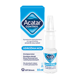 Acatar Control 0,5 mg/ml aerozol do nosa 15 ml