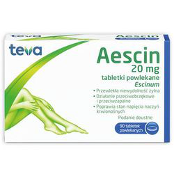 Aescin 20 mg tabletki 90 sztuk
