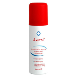 Akutol elastyczny opatrunek ochronny w sprayu 60 ml