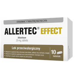 Allertec Effect 20mg 10 tabletek