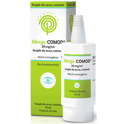 Allergo-Comod 20 mg/ml krople do oczu 10 ml