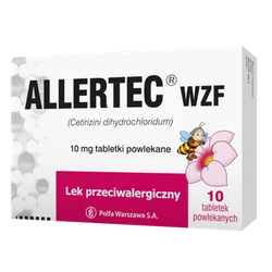 Allertec WZF 10mg tabletki 10 sztuk