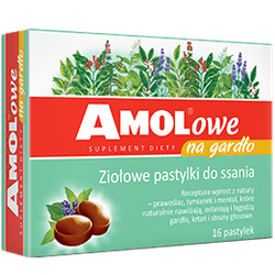 Amolowe tabletki do ssania 16 sztuk