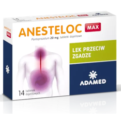 Anesteloc Max 20mg tabletki 14 sztuk