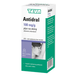 Antidral 100 mg/g płyn na skórę 50 ml