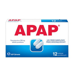 Apap tabletki 12 sztuk