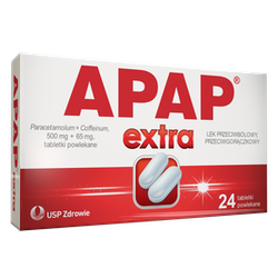 Apap Extra tabletki 24 sztuk