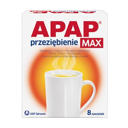 Apap Max przeziębienie 8 saszetek