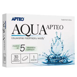 Apteo Aqua 30 tabletek powlekanych