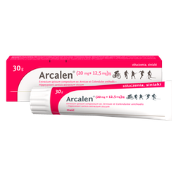 Arcalen 20 mg + 12,5 mg/ g maść 30 g