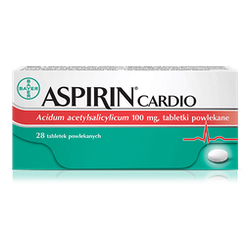 Aspirin Cardio 0,1g tabletki 30 sztuk