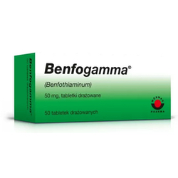 Benfogamma 50mg 50 tabletek drażowanych