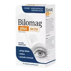 Bilomag Plus Oczy 75 tabletek powlekanych