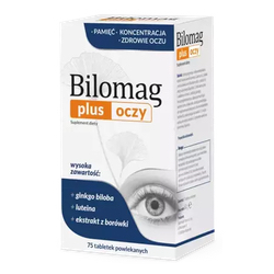 Bilomag Plus Oczy 75 tabletek powlekanych