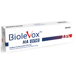 BioleVox HA One 2,5% 4,8 ml 1 ampułko-strzykawka
