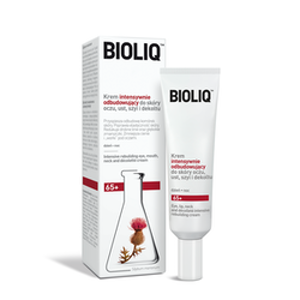 Bioliq 65+ Krem intensywnie odbudowujący do skóry oczu, ust, szyi i dekoltu 30ml