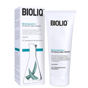 Bioliq Clean żel do mycia 3w1 do twarzy ciała i włosów 180ml