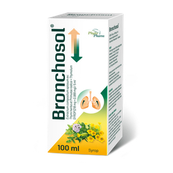 Bronchosol®, (218,0mg+0,989mg)/5ml, syrop 100ml