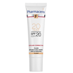 Pharmaceris F CAPILAR-CORRECTION 10 PORCELAIN Fluid kryjący do skóry naczynkowej SPF 20 30ml (Kopia)