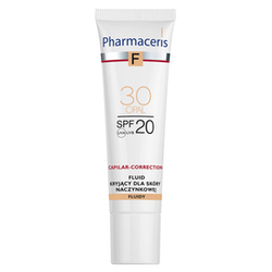 Pharmaceris F CAPILAR-CORRECTION 30 OPAL Fluid kryjący do skóry naczynkowej SPF 20 30ml