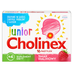 Cholinex Junior 16 tabletek do ssania