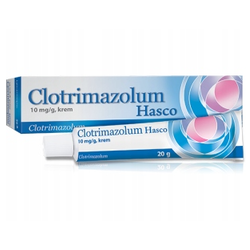 Clotrimazolum 10 mg/1g Hasco krem na skórę 20 g